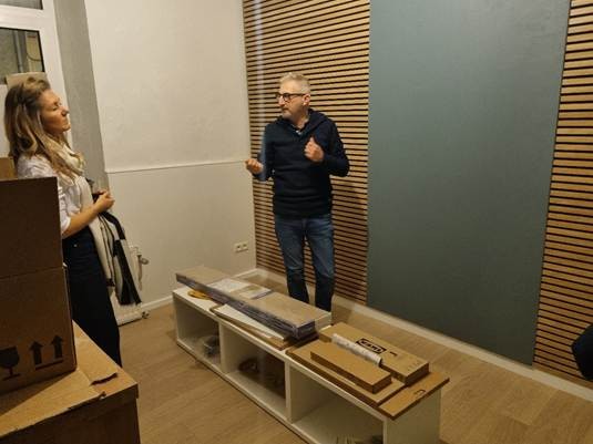 Notre architecte explique les derniers travaux